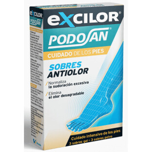 Excilor Podosan Zweet Enveloppen Intensieve Behandeling 3+3 enveloppen