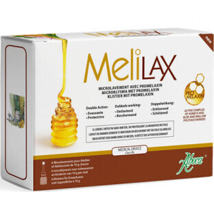 Aboca Melilax Volwassenen, 6 x 10 g micro-enemas