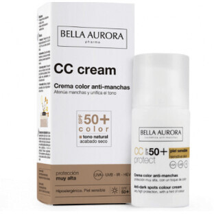 Bella Aurora Solar CC Cream Antimanchas SPF50+ , 30ml