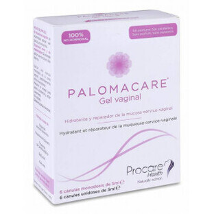 Palomacare Gel vaginal hydratant et réparateur, 6 unités