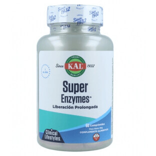 Kal Super Enzymes 60 comprimés