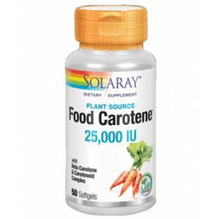 Solaray voedingscaroteen 30 parels