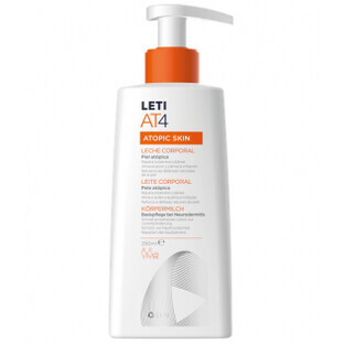 Leti AT4 Leche Corporal Pieles Atópicas y/o Secas 500 ml