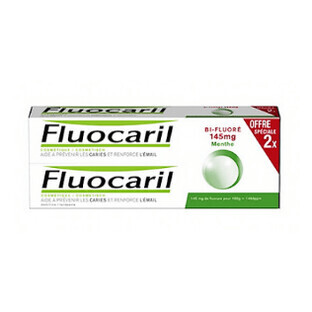 Fluocaril DUPLO Bi-Fluorid Minzpaste 145mg 2x75ml