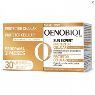 Oenobiol DUPLO Solar Gevoelige Huid 2x30 capsules