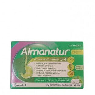 Almanatur 40 Kautabletten Minzgeschmack