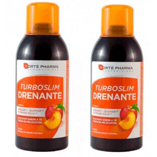 Forte Pharma DUPLO Slim Drenante Pfirsich 2x500ml