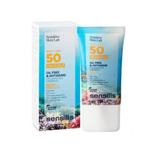 Sensilis Sensitive Skin Matt Gel SPF50 Unsichtbar 40 ml