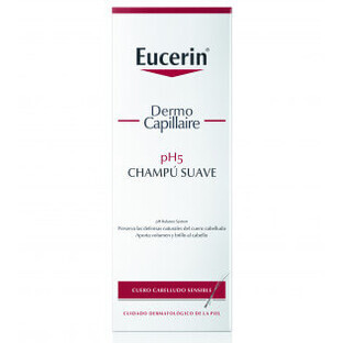 Eucerin DermoCapillaire pH5 Shampoo delicato per cuoio capelluto sensibile, 250ml