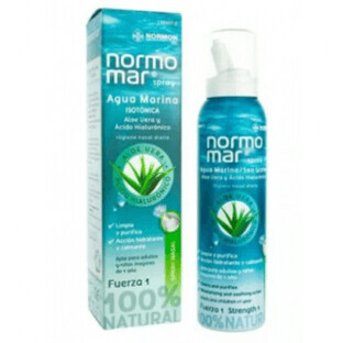 Normomar Hypertonic Aloe Vera e Eucalipto Spray Nasale Decongestionante 120ml