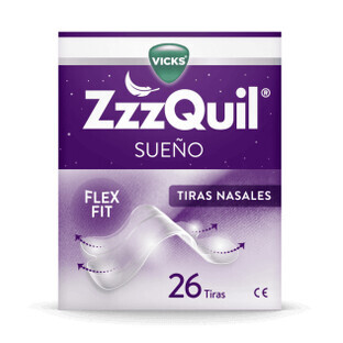 Vicks Zzzquil Sleep 26 Bandelettes nasales