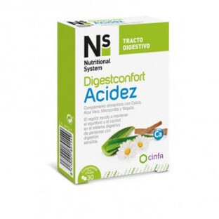 NS Digestconfort Acidez 30 Comprimidos para Chupar