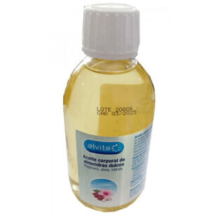 Alvita Zoete Amandel Lichaamsolie 250ml
