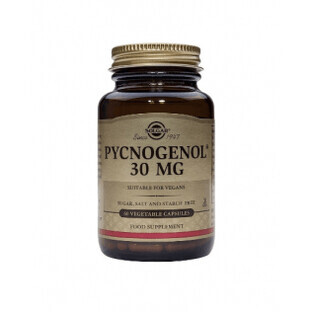 Solgar Pine Bark Extract 30mg Pycnogenol 30 caps