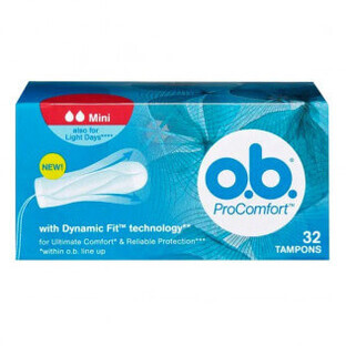 OB Procomfort tampons O.B 32 Mini tampons