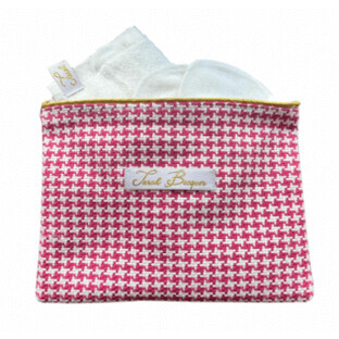 Sarah Becquer Bolsa Beauty in Pink Geicam + 1 Muselina + 2 Discos Bamboo