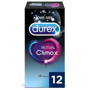 Durex Mutual Climax Condoms, 12 pcs.