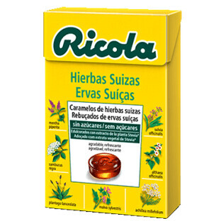 Ricola Sugarfree Swiss Herbs Candies 50 g