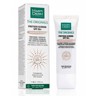 Martiderm Proteos Screen SPF 50+ Crema fluida colorata 40 ml