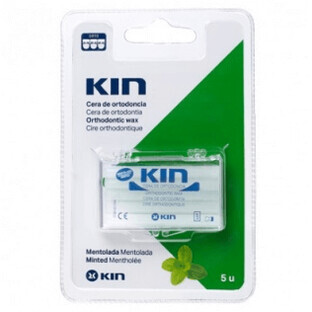 Kin Orthodontic Wax Mentholé 5 sticks