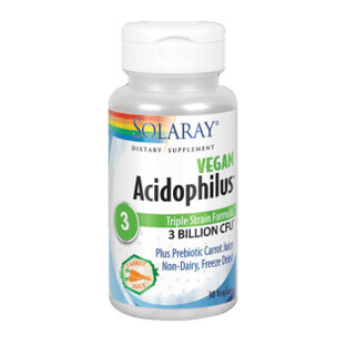 Solaray Acidophilus plus - 30 VegCaps