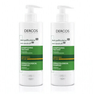 Vichy DUPLO Dercos Shampoo antiforfora secca 2X390 ml