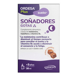 Soñadores Gotas Sabor Caramelo 30ml
