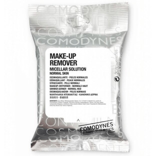 Comodynes Normal Skin Makeup Remover Wipes, 20uds