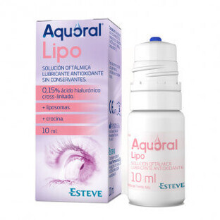 Aquoral Lipo Gouttes oculaires lubrifiantes stériles, 10 ml