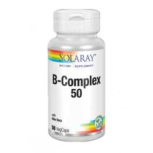 Solaray B Complex 50- 50 VegCaps