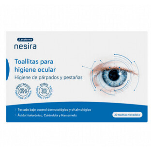 Acofar Nesira Eye Hygiene Wipes 30u