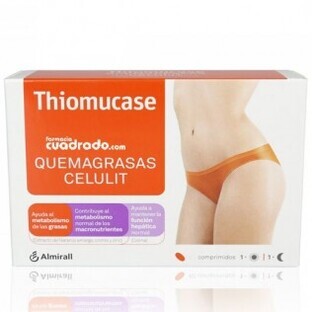 Thiomucase Cellulite Fat Burner, 60 comprimés