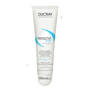 Ducray Keracnyl Balsamo riparatore per labbra, 15ml