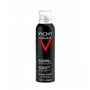 Vichy Homme Sensi Shave Gel de bărbierit anti iritații, 150ml