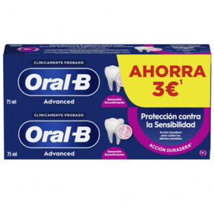 Oral B DUPLO Pasta Sensibilidad y Encías Calm Original 2x75ml
