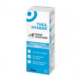 Thea Hyabak Solution lubrifiante pour les yeux 10ml