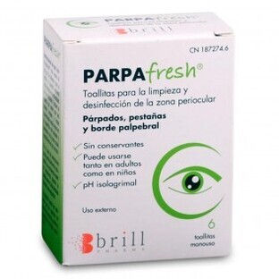 Parpafresh Wipes 6 Units