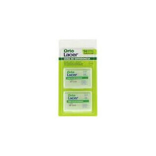 Lacer Ortolacer DUPLO Cera Ortodoncía Barras Protectoras Rozaduras 7+7Uds