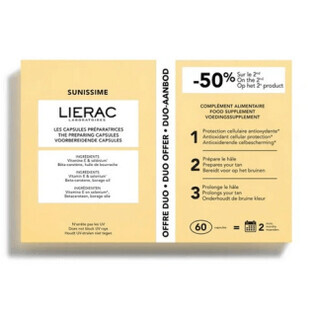 lierac Sunissime DUPLO 2x30 Capsule Abbronzanti