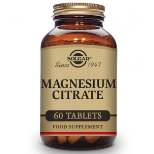 Solgar Magnesium-Zitrat, 60 Tabletten