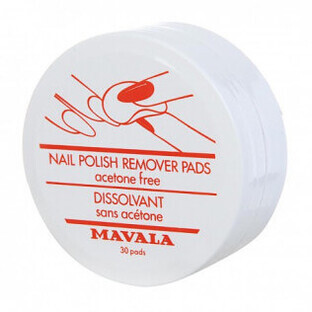 Mavala Nail Polish Remover Discs 30u