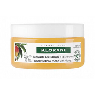 Klorane Maschera nutriente al burro di mango, 150ml