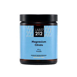 Labs212 Magnesium Citrate, magnesium citrate, 63 g