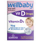 Vitabiotics Wellbaby Vitamina D picături, 30 ml