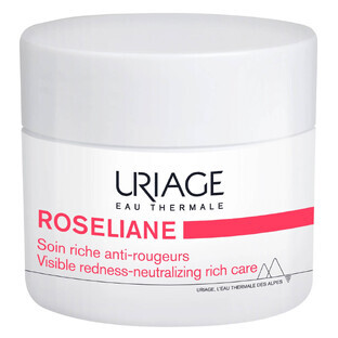 Uriage Roseliane Riche, crema para pieles capilares, 50 ml