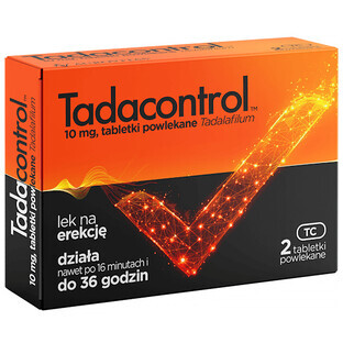 Tadacontrol 10 mg, 2 Tabletten