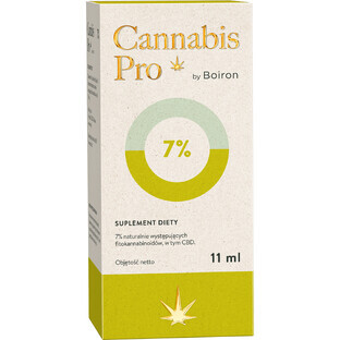 Boiron Cannabis Pro 7%, hemp oil, 11 ml