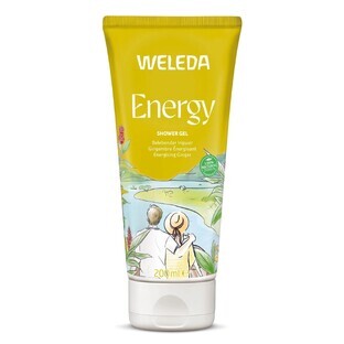 Weleda Aroma Shower Energy, gel doccia stimolante, 200 ml