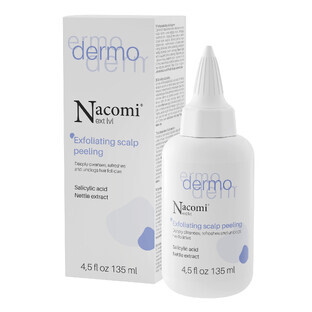 Nacomi Next Level Dermo, reinigendes Peeling für die Kopfhaut, 135 ml