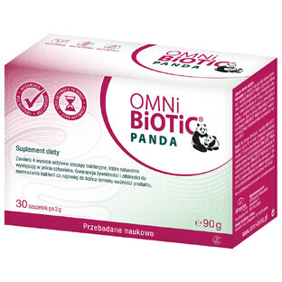 OmniBiotic Panda, polvere, dalla nascita, 3 g x 30 bustine